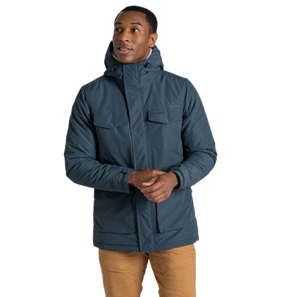 Craghoppers Mens Darragh II Waterproof Jacket / Blue Stone